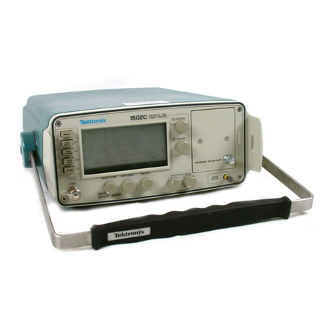 Tektronix 1502C User manual