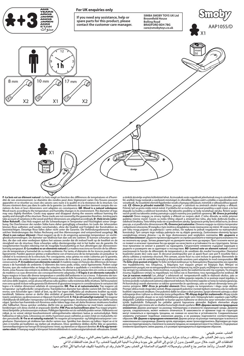 Smoby AAP1055/D User manual