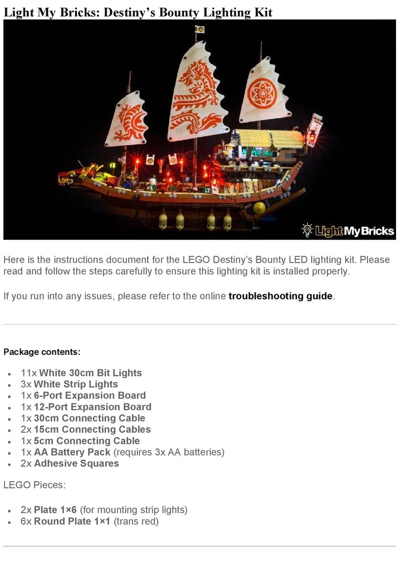 Lightmybricks 103014 User manual