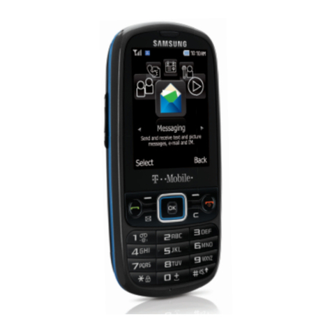 Samsung Gravity 3 Getting started