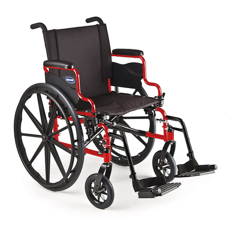 Invacare 9000 series user manual