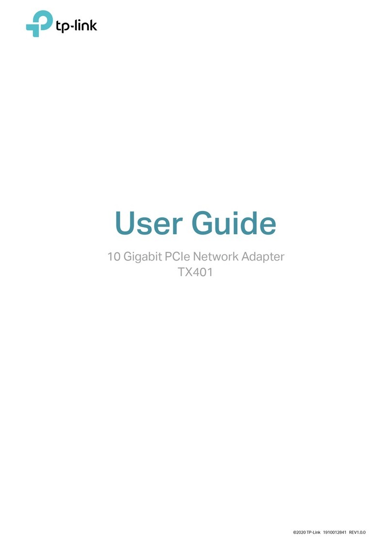 TP-Link TX401 user guide