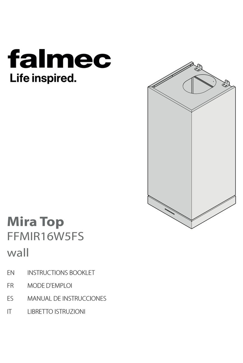FALMEC Mira Top FFMIR16W5FS Instruction booklet