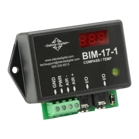 Dakota Digital BIM-17-1 manual