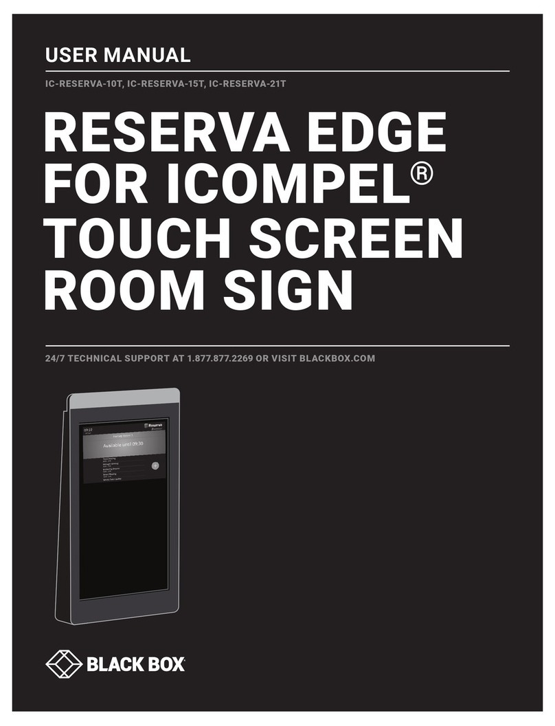 Black Box Icompel IC-RESERVA-10T user manual