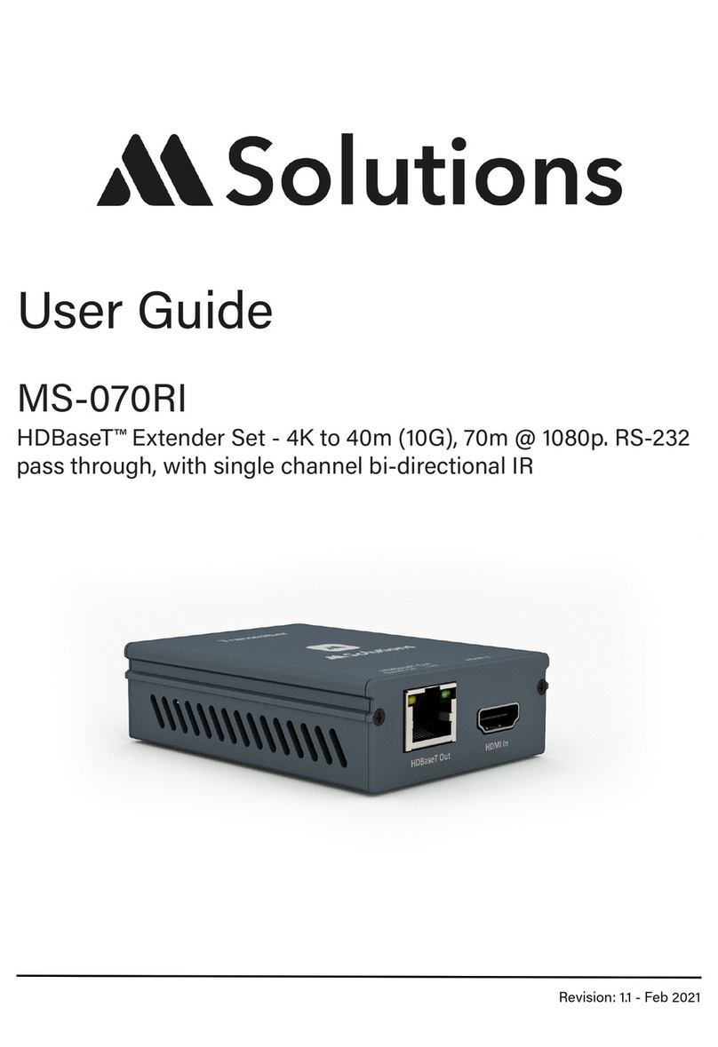 M Solutions MS-070RI user guide