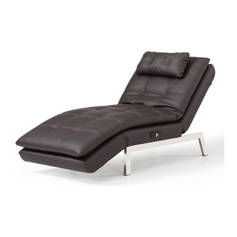 Relax-A-Lounger ARES CHAISE User manual Relax-A-Lounger ARES CHAISE User manual