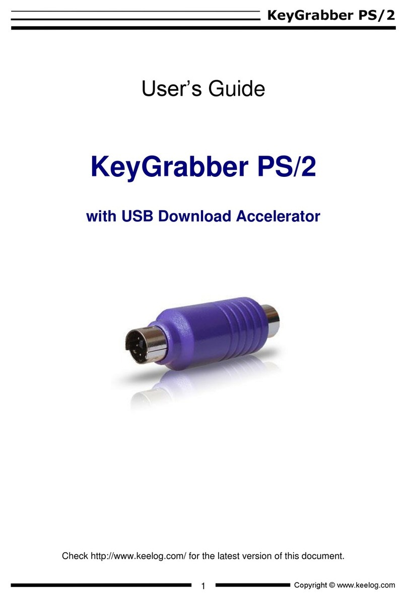 KeeLog KeyGrabber PS/2 user guide