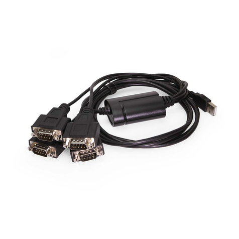 CoolGear CG-4X232FTDI product manual