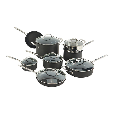 Cuisinart CHEF’S CLASSIC NON-STICK HARD ANODIZED Use and care guide