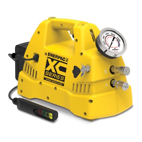 Enerpac XC Series instruction sheet Enerpac XC Series instruction sheet