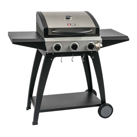 Mayer Barbecue ZUNDA MGG-3300 BASIC Assembly instructions