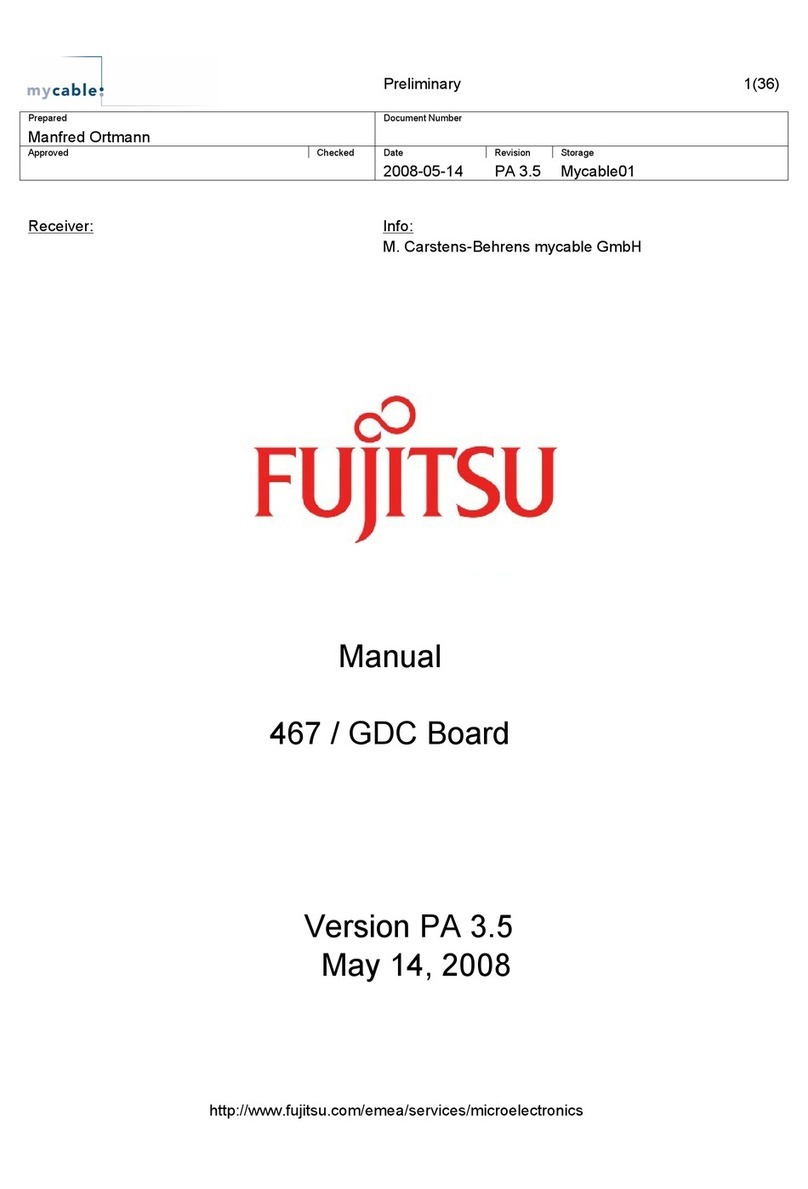 Fujitsu 467 User manual