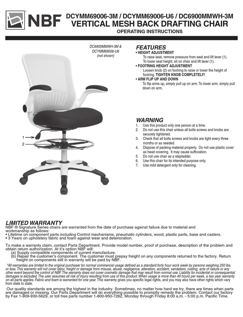 nbf DCYMM69006-3M User manual nbf DCYMM69006-3M User manual