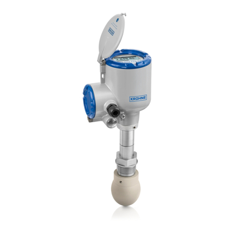 KROHNE OPTIWAVE 400 Series Supplementary instructions