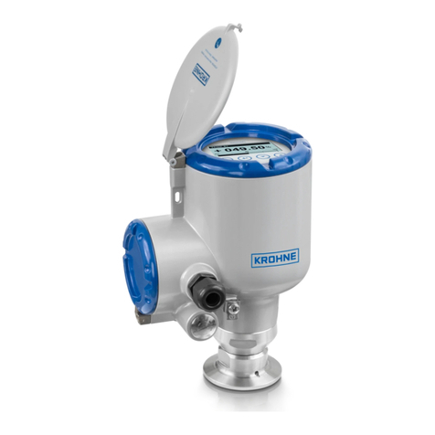 KROHNE OPTIWAVE 500 Series Supplementary instructions