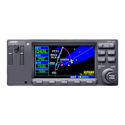 Garmin 400W Series User manual