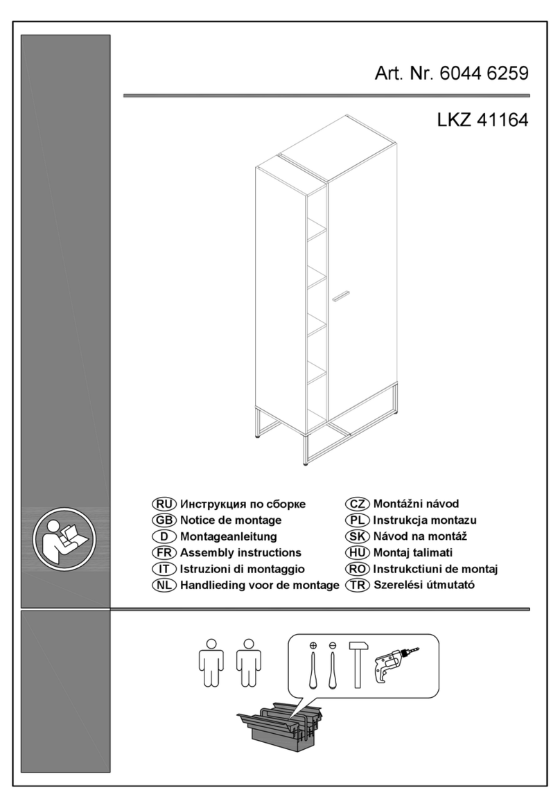 INOSIGN Calipso 6044 6259 Assembly instructions