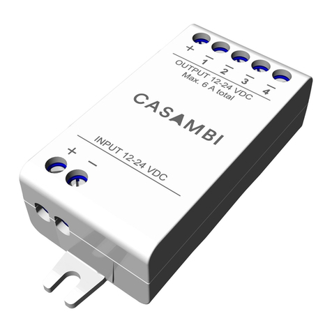 Casambi CBU-PWM4 User manual