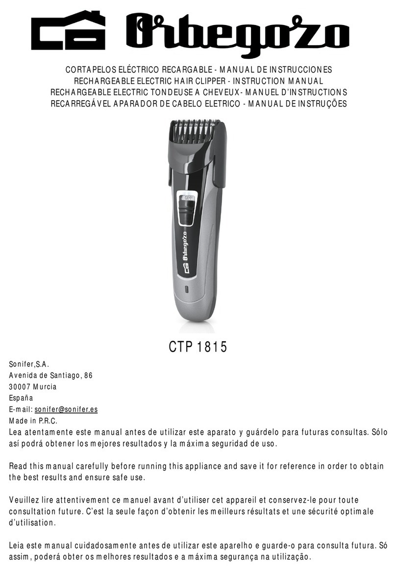 Orbegozo CTP 1815 instruction manual