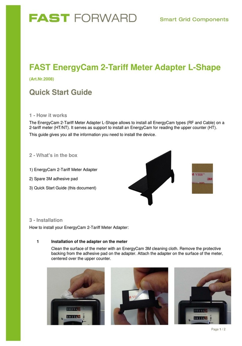 Fast Forward EnergyCam quick start guide
