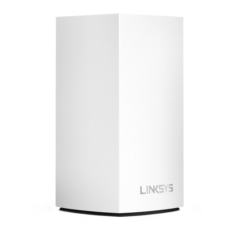 Linksys VELOP Instruction sheet