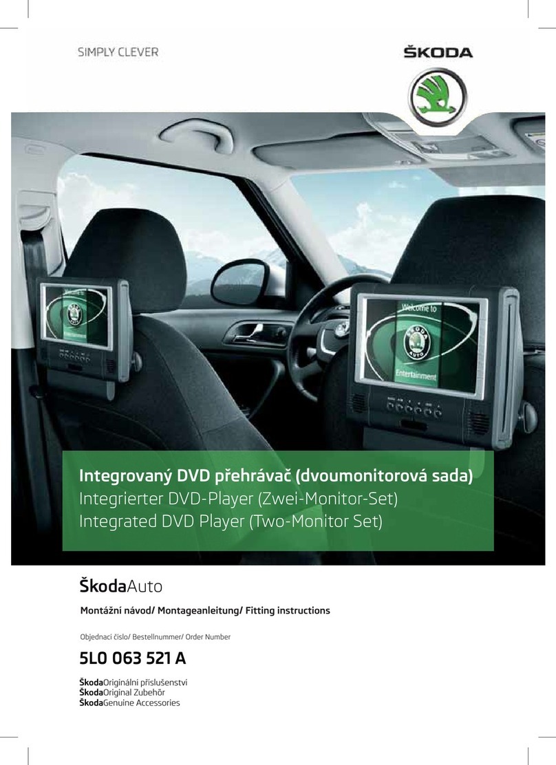 Skoda 5L0 063 521 A Fitting instructions