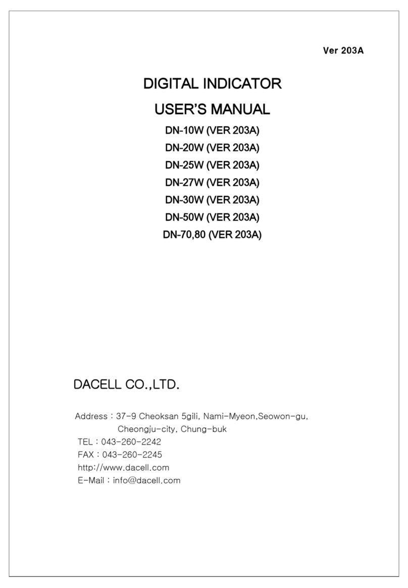 dacell DN-10W User manual