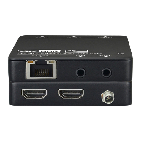 Techly IDATA HDMI-EX60-H2 User manual