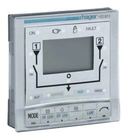 hager HZI910 manual
