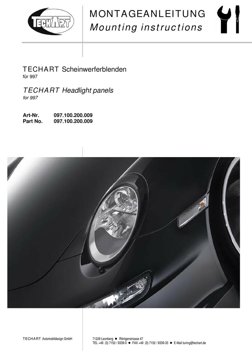 Techart 097.100.200.009 User manual Techart 097.100.200.009 User manual