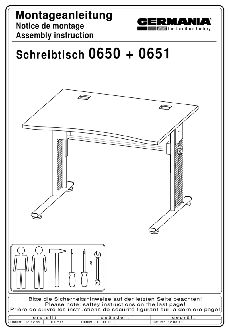 Germania GW-Profi 0650 Assembly instruction