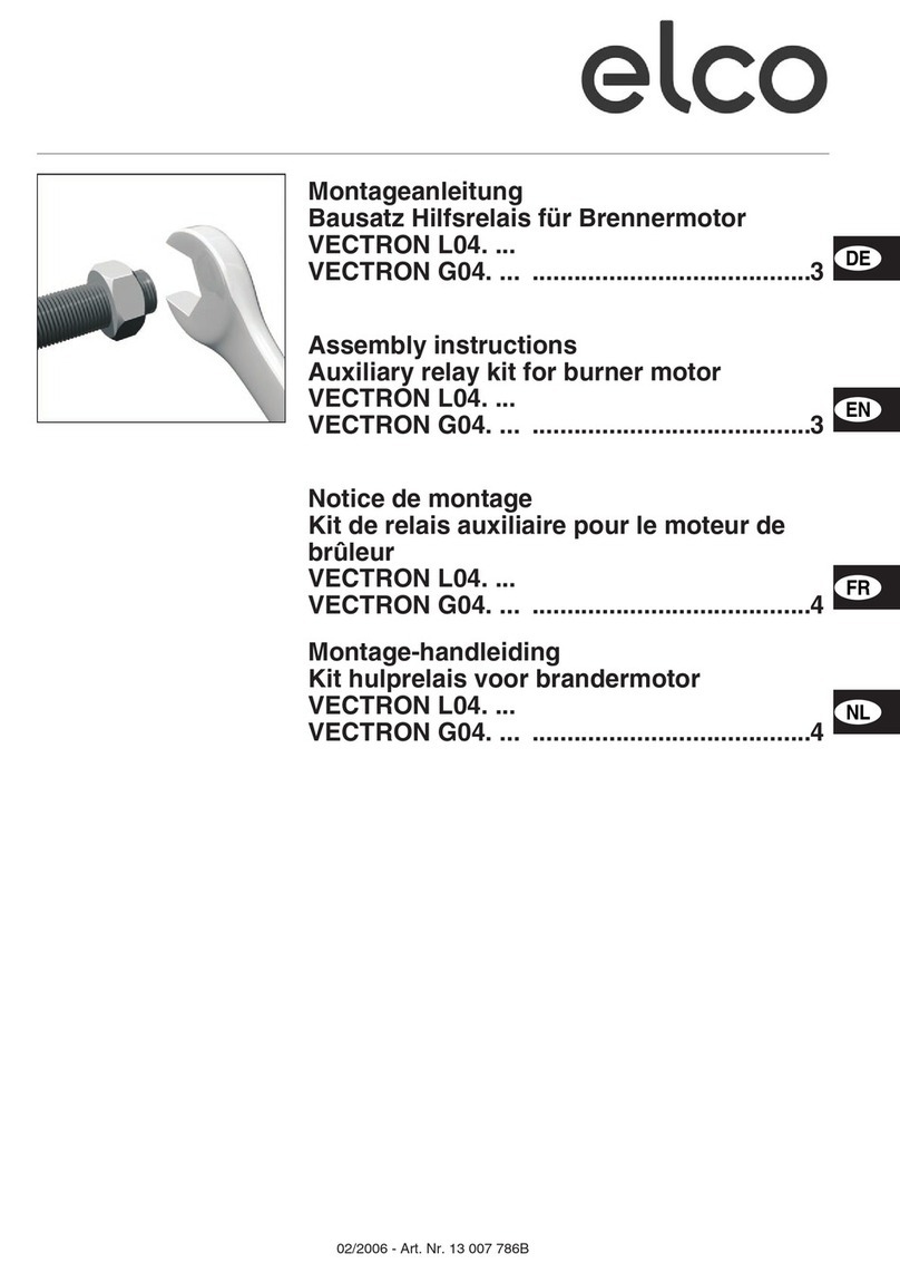 elco VECTRON L04 Assembly instructions