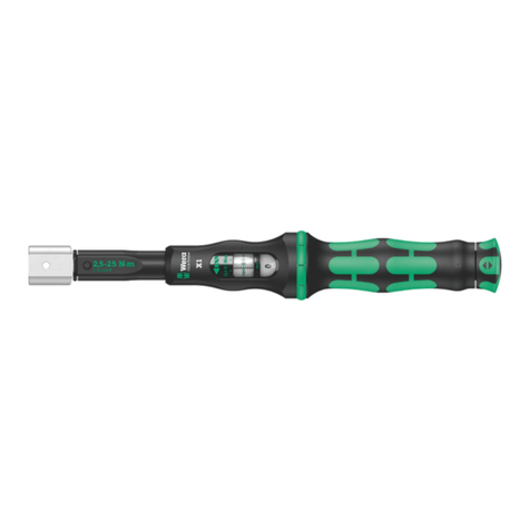 Wera Click-Torque X 1 user manual