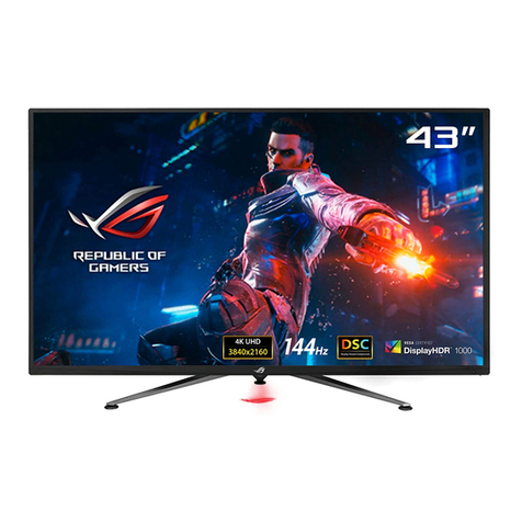 Asus REPUBLIC OF GAMERSROG SWIFT PG43UQ User manual Asus REPUBLIC OF GAMERSROG SWIFT PG43UQ User manual