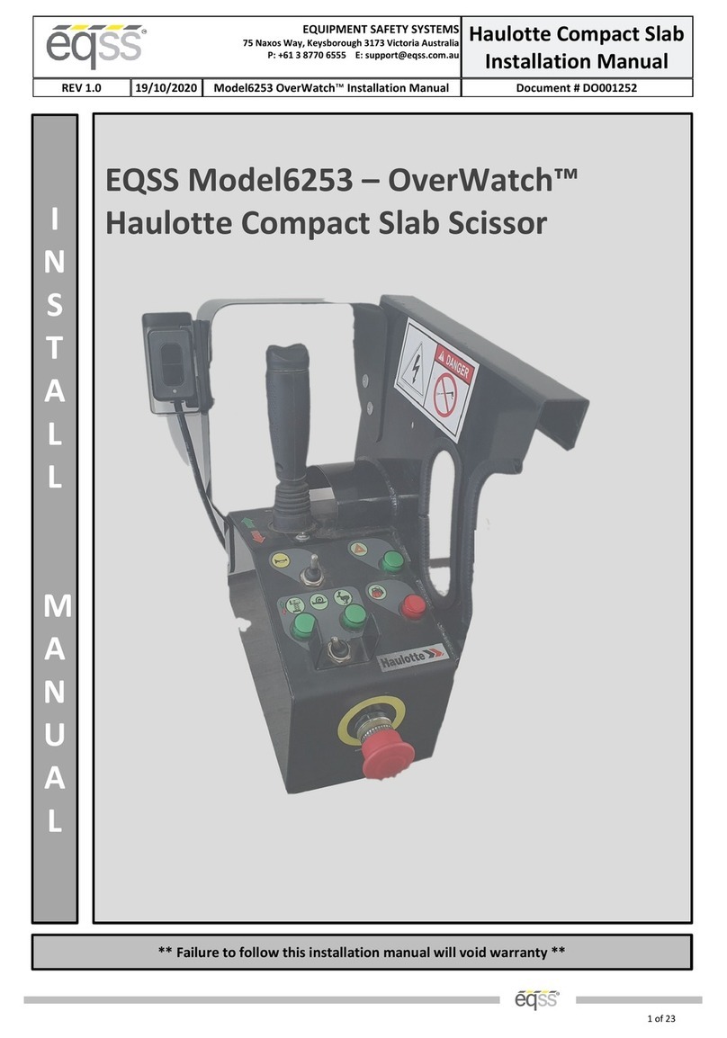 eqss OverWatch 6253 User manual