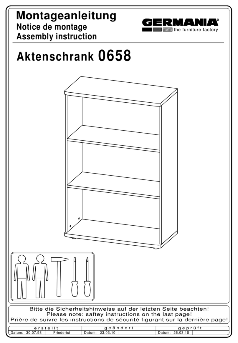 Germania GW-Profi 0658 Assembly instruction