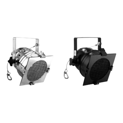 Monacor IMG Stage Line PAR-56S/CR User manual