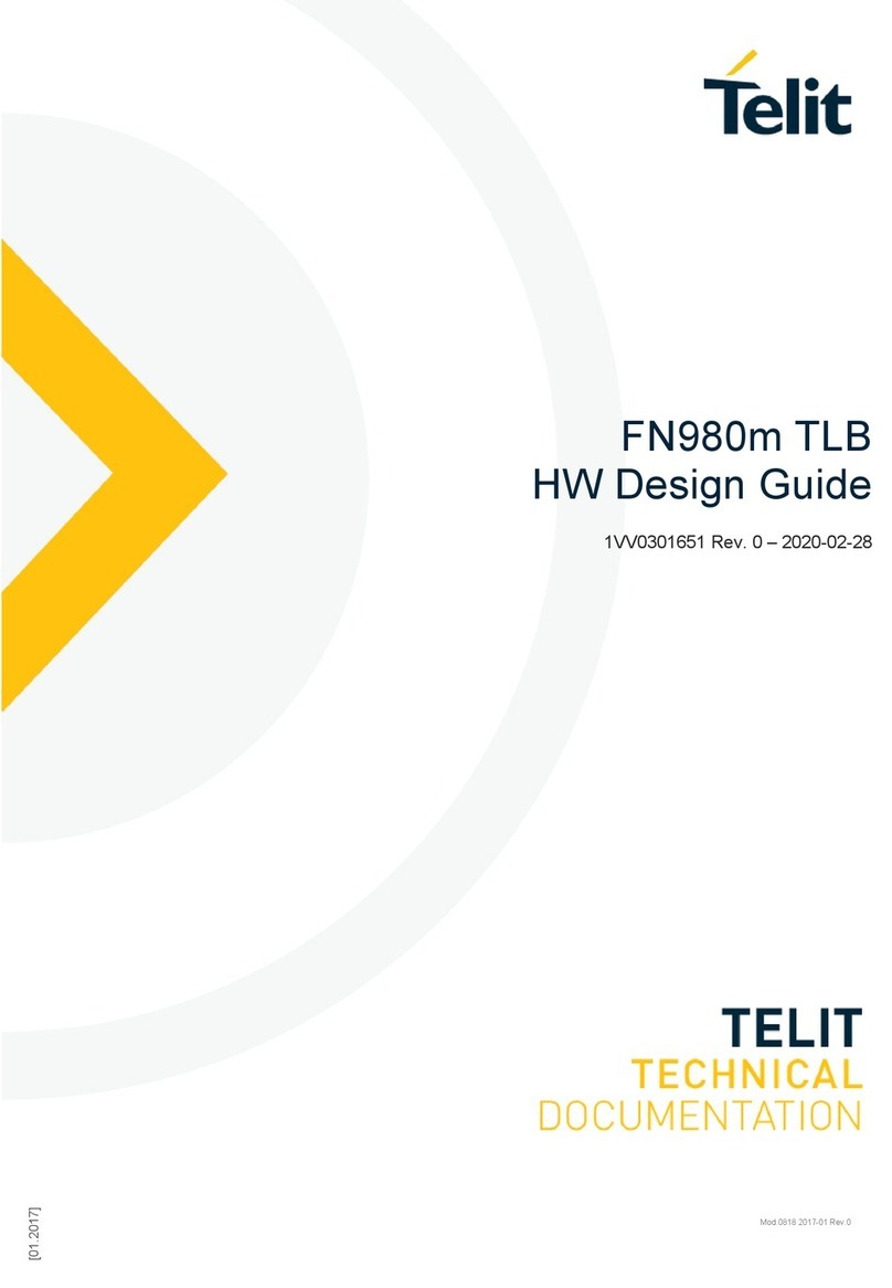 Telit Wireless Solutions FN980m TLB Guide