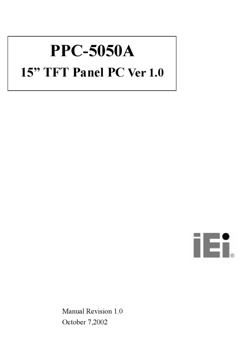 IEI Technology PPC-5050A User manual