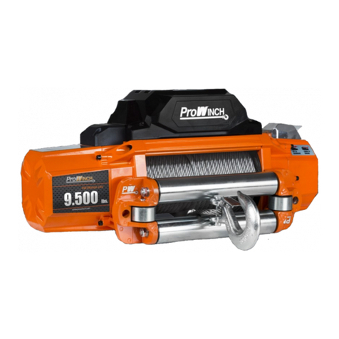 Prowinch PWTR Series User's Manual and Safety Warnings