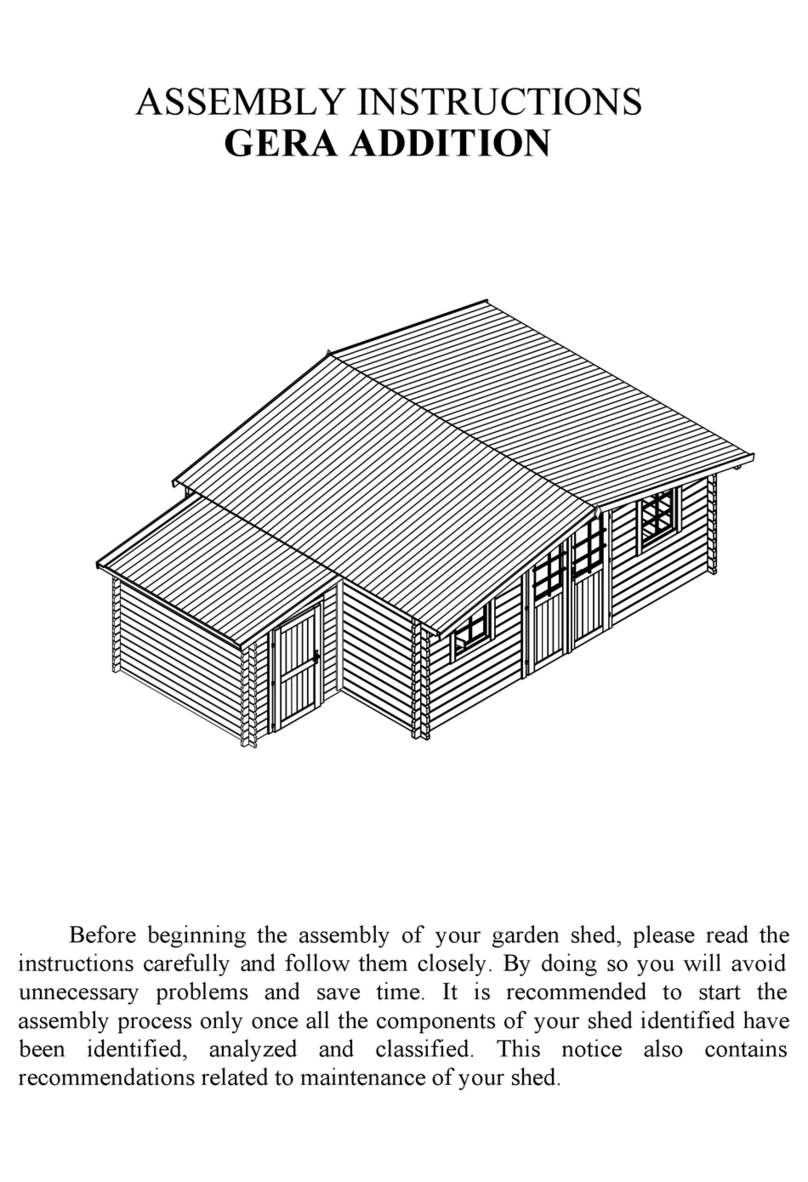 Holzwurm GERA ADDITION Assembly instructions