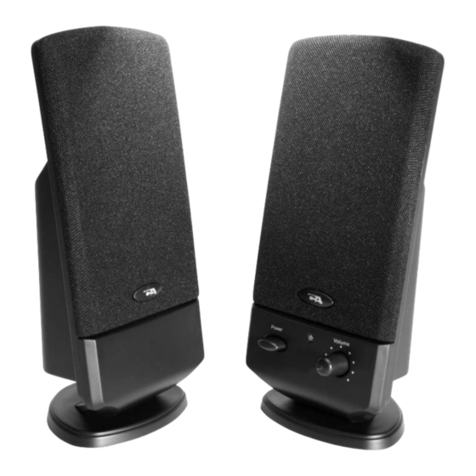 Cyber Acoustics Performance 2.0 owner's guide