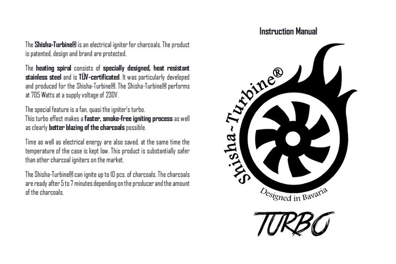 Shisha-Turbine Turbo instruction manual