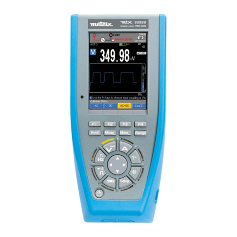 Chauvin Arnoux Metrix MTX 3292B user manual