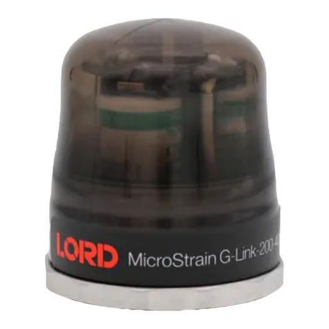 Lord MicroStrain G-Link-200 user manual