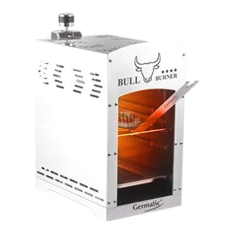 Germatic BULL BURNER Splus-800G.561.3 instruction manual
