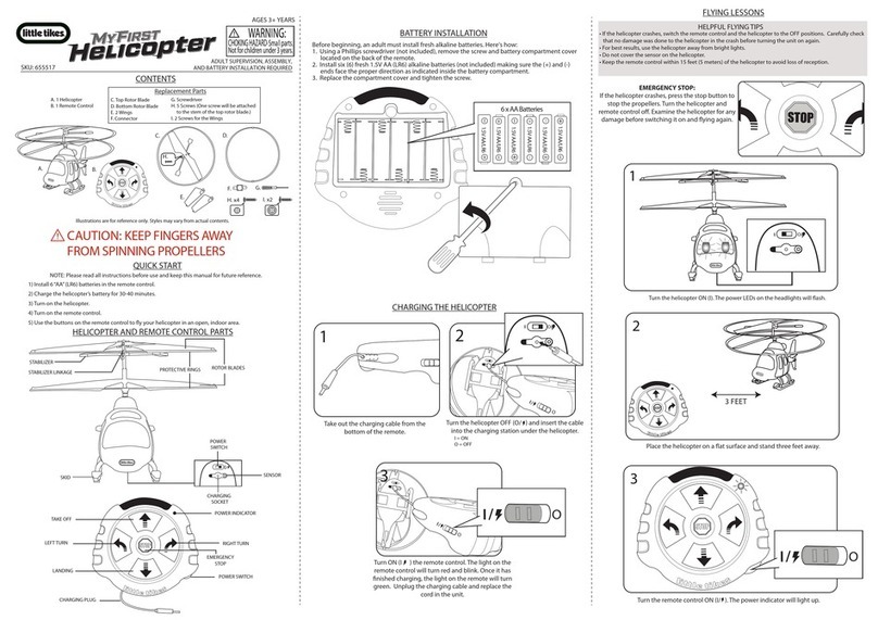 Little Tikes My First Helicopter quick guide