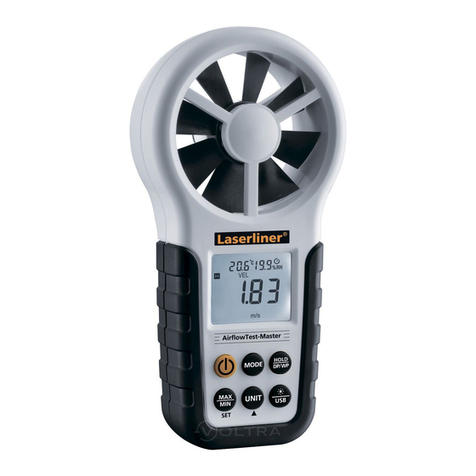 LaserLiner AirflowTest-Master User manual