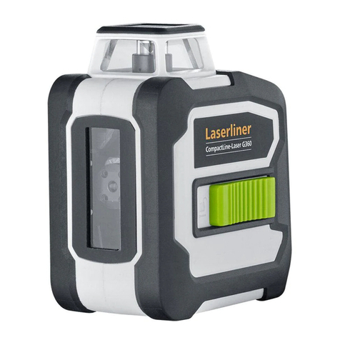 LaserLiner CompactLine-Laser G360 User manual LaserLiner CompactLine-Laser G360 User manual